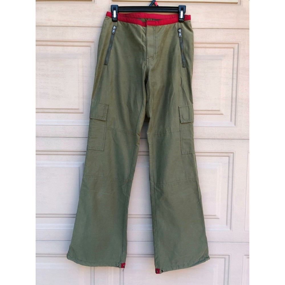 Abercrombie & Fitch Army Green Military Cotton Pants Women's Size 4 A&F History